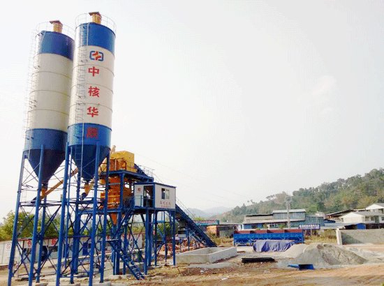 Jianxin wins another 90 cubic meter concrete mixing plant or