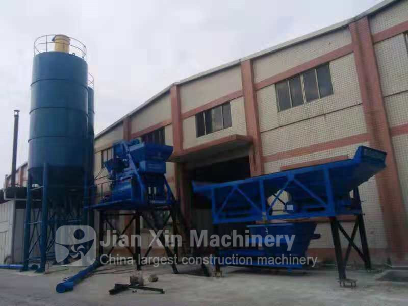 concrete mixing plant