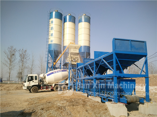 concrete mixing plant