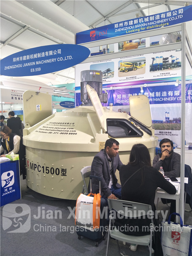 Jianxin Machinery in bauma 2018 China