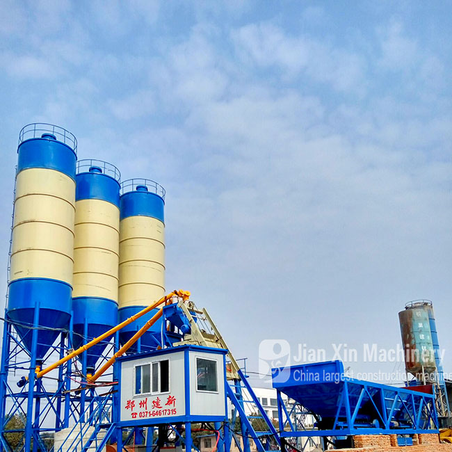 75 concrete mixing plant