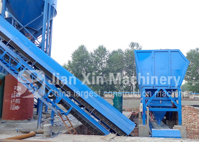 concrete mixing station price