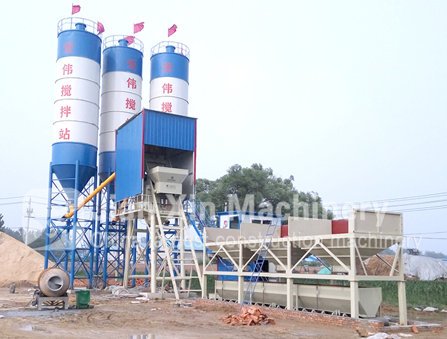 concrete mixing plant