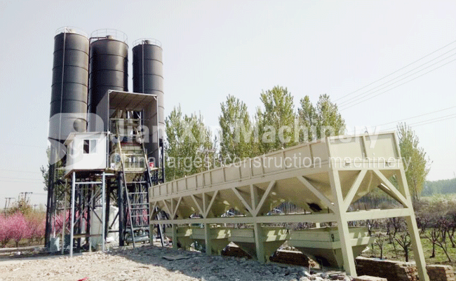 concrete mixing plant