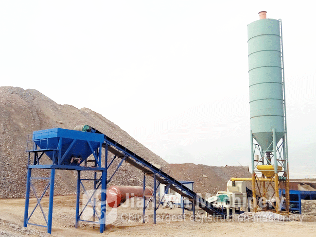 stabilized soil mixing plant