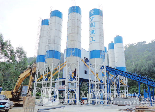 concrete mixing plants