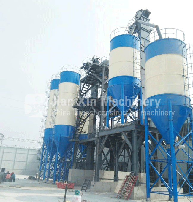 dry powder mortar production line