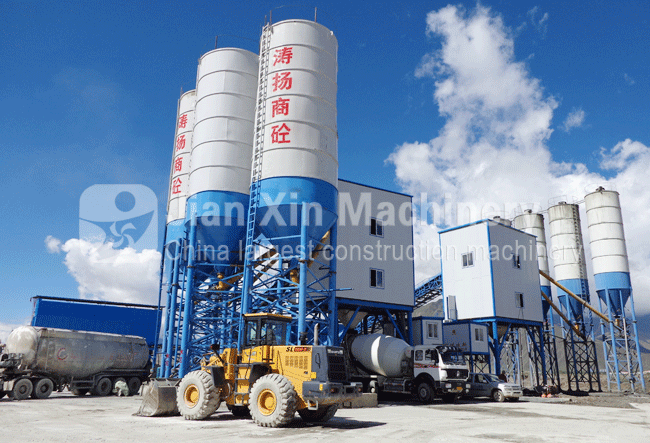 150 concrete mixing plant 