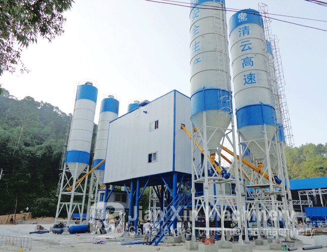 concrete mixing plant