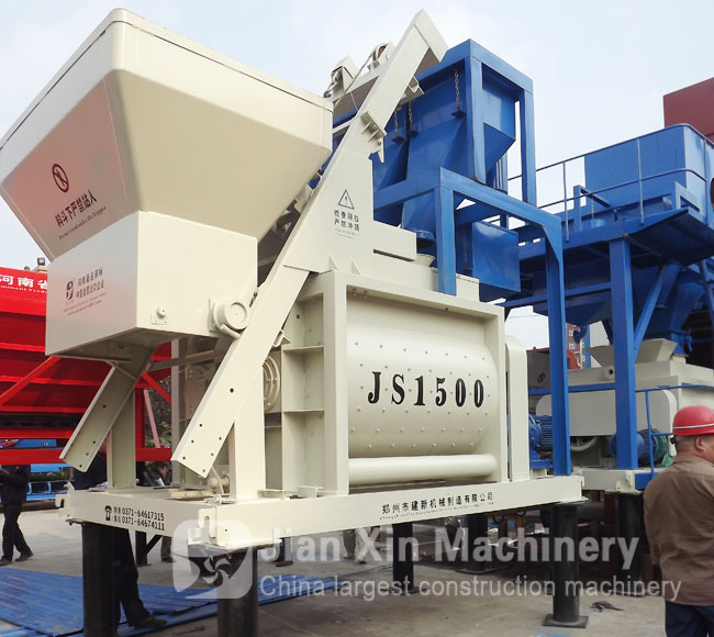 js1500B concrete mixer