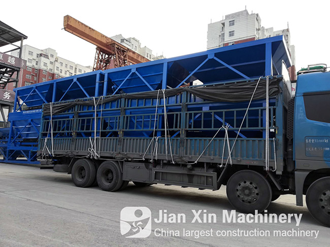 Sent to the HZS50 concrete mixing plant produced by Zhengzhou Jianxin Machinery in Panzhihua